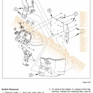 New Holland LB75B LB90 LB110 LB115B Repair Manual [Tractor Loader Backhoe]