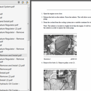 Caterpillar E200B EL200B Repair Manual 6KF 7DF [Excavator]