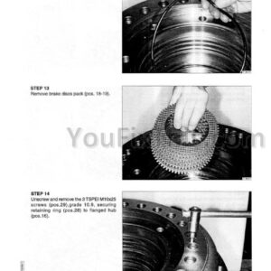 FiatAllis FX270 FX270LC Repair Manual + Parts Manual + Operation Maintenance Manual [Crawler Excavator]