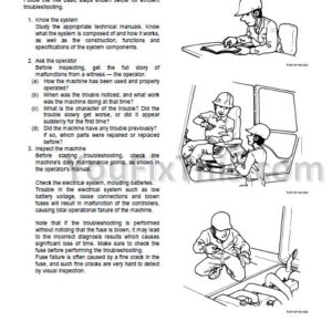 Hitachi Zaxis ZX 70 70LC Repair Manual [Excavator]