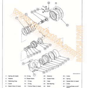 Hitachi EX8 EX12 EX15 EX22 EX30 Repair Manual [Excavator]