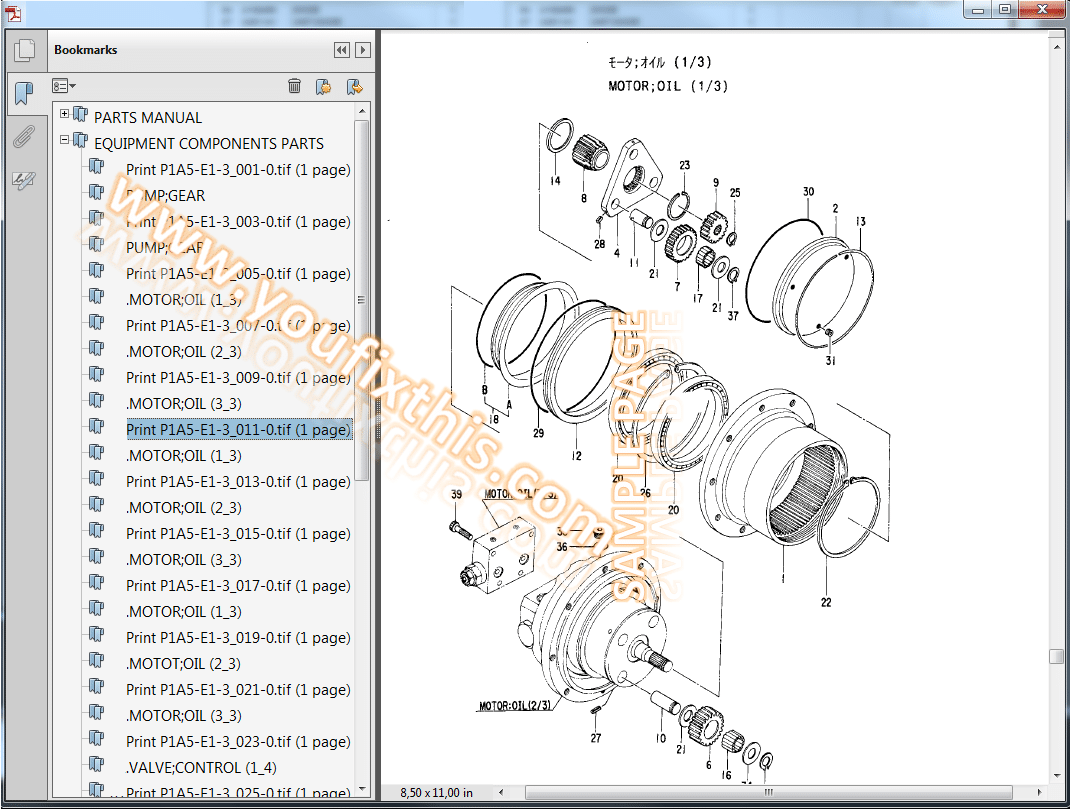 Hitachi Excavator Service Manual Pdf