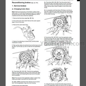 Valtra Valmet Series 6000 8000 Repair Manual [Tractor]