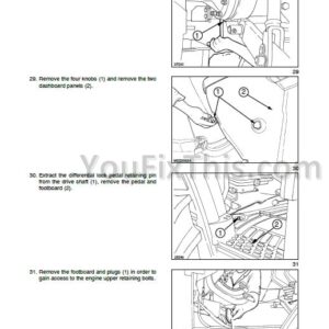 New Holland TL70 TL80 TL90 TL100 Repair Manual [Tractor]