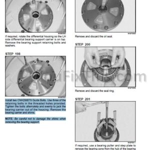 New Holland TJ275 TJ325 TJ375 TJ450 Repair Manual [Tractor]