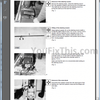 Claas Jaguar 880 860 840 820 Repair Manual [Forage Harvesters]