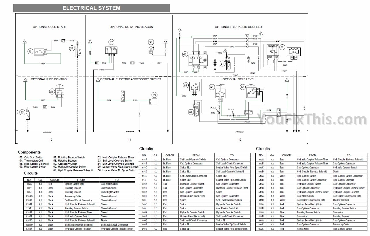 Case 1845C Skid Steer Wiring Diagram from youfixthis.com