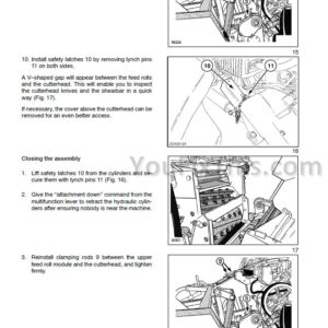 New Holland FX25 FX45 FX28 FX38 FX48 FX58 Repair Manual