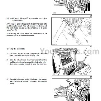 New Holland FX25 FX45 FX28 FX38 FX48 FX58 Repair Manual