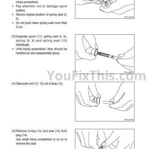 Hyundai R35Z-7 Repair Manual [Mini Excavator]