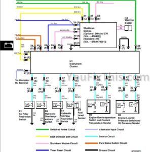 John Deere 260 270 Technical Manual [Skid Steer Loader]