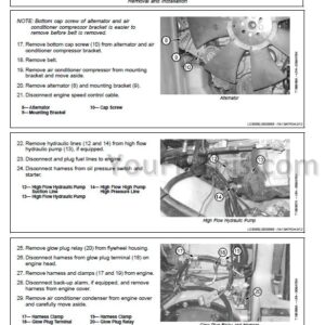 John Deere 317 320 CT322 Repair Manual [Skid Steer & Compact Track Loaders]
