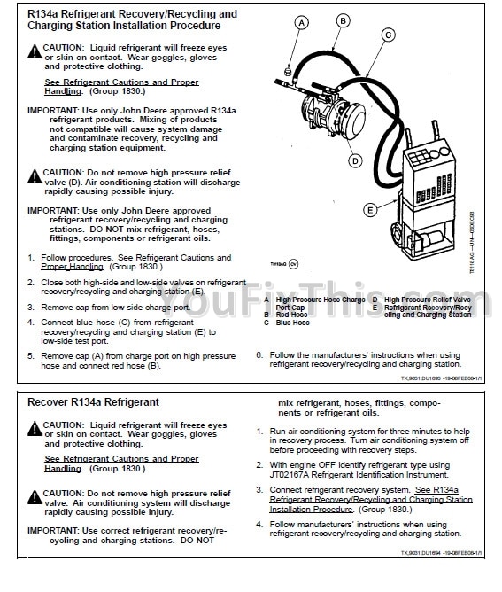 John Deere 317 320 CT322 Repair Manual [Skid Steer ... bobcat skid loader parts diagrams 