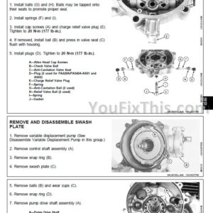 John Deere F510 F525 Repair Manual [Front Mower]