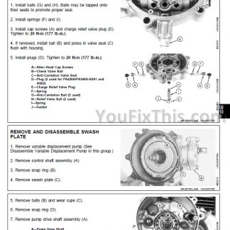 John Deere F510 F525 Repair Manual [Front Mower]