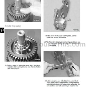 John Deere 4200 4300 4400 Repair Manual [Compact Utility Tractor]
