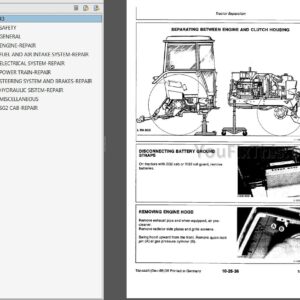 John Deere 3050 3350 3650 Repair Manual [Tractor]