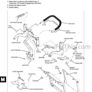 John Deere STX30 STX38 STX46 Repair Manual [Lawn Garden Tractor]