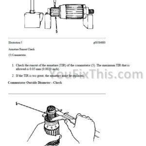 Caterpillar 236 246 252 262 Repair Manual 4YZ 5SZ FDG CED [Skid Steer Loader]