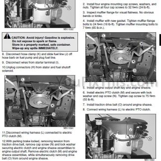John Deere L100 L110 L120 L130 Repair Manual [Lawn & Garden Tractor]