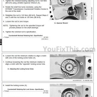 John Deere 8100 8200 8300 8400 8110 8210 8310 Repair Manual [Tractor]
