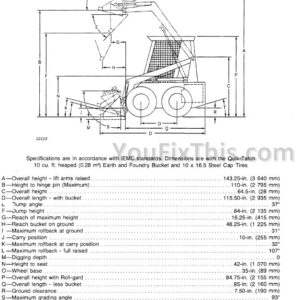 John Deere 24A Repair Manual [Skid Steer Loader]
