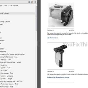 Caterpillar 299D XHP Repair Manual NLC [Compact Track Loader]