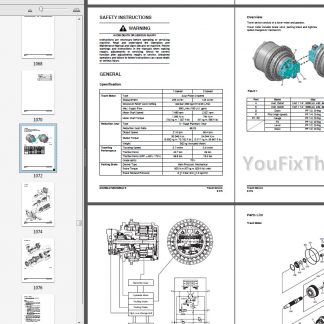 Doosan DX490LC 5 Shop Manual 950106 01005E