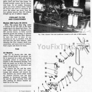 IH International 666 686 HYDRO 70 / 86 Shop Manual [Tractor]