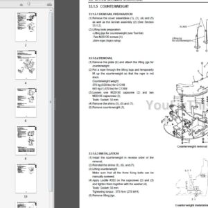 Case CX31B CX36B Shop and Operators Manuals [Mini Excavator]