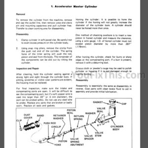 Case 40 Cruz-Air B Series Repair Manual [Excavator]