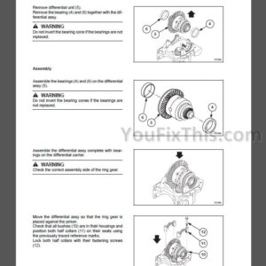 New Holland TD65F TD75F TD85F Repair Manual [Tractor]