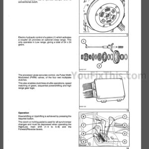 New Holland TS90 TS100 TS110 Repair Manual [Tractor]