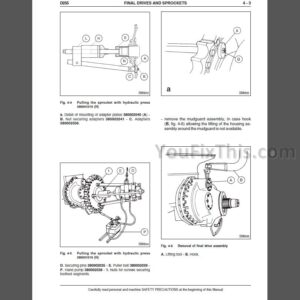 New Holland D255 Repair Manual [Crawler Dozer]