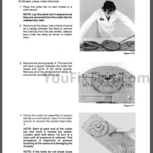 New Holland 442 452 462 463 465 Repair Manual [Disc Mower]