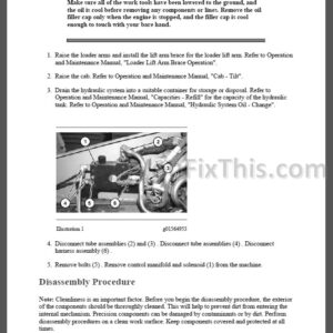 Caterpillar 279C MBT00001-UP Repair Manual [Compact Track Loader]