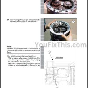 New Holland MH2.6 MH3.6 Repair Manual [Wheel Excavator]
