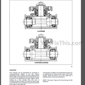 New Holland H6730 H6740 H6750 Repair Manual [Disc Mower]