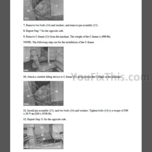 Caterpillar D5C III Repair Manual Serials 5HS 7PS 6CS [Crawler Tractor]