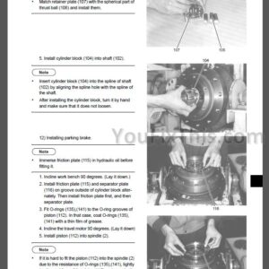 New Holland E70BSR Repair Manual [Mini Excavator]