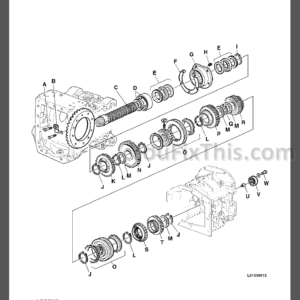 John Deere 6105M 6115M 6125M 6130M 6140M Repair Manual [Tractors]