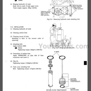 Kobelco SK70V Repair & Parts Manual [Excavator]