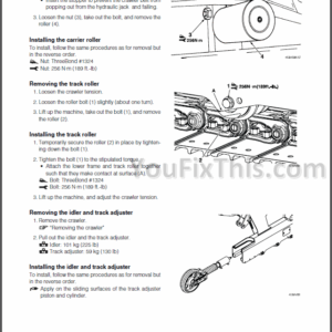 Takeuchi TB260 Repair Manual [Mini Excavator]
