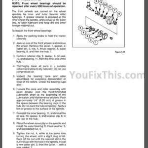 New Holland TC35 TC40 TC45 Operators Manual [Tractors]