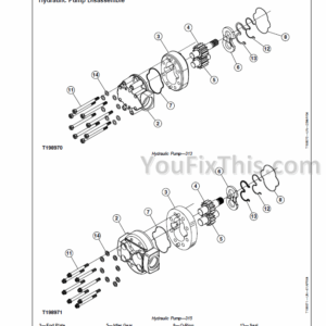 John Deere 313 315 CT315 Repair Manual [Skid Steer Compact Track Loader]