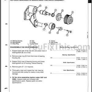 John Deere PowerTech 4.5L 6.8L 4045 6068 Diesel Engines Repair Manual