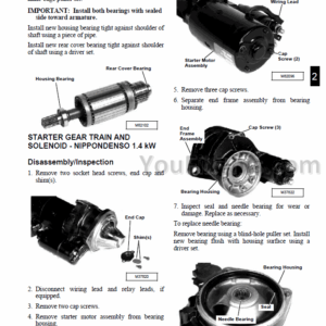 John Deere Series 220 Diesel Engines Component Technical Repair Manuals CTM3