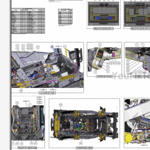Caterpillar 216B3, 226B3, 236B3, 242B3, 247B3, 252B3, 257B3, 259B3 Electrical and Hydraulic System
