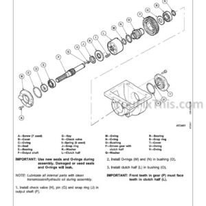 John Deere 5300N 5400N 5500N Operation and Repair Technical Manual