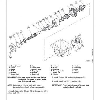 John Deere 5300N 5400N 5500N Operation and Repair Technical Manual